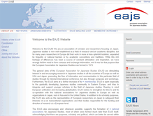 Tablet Screenshot of eajs.eu